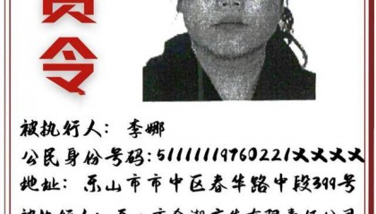 最高悬赏184.59万元！四川乐山发布一则悬赏令