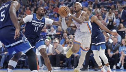 爱德华兹准三双SGA空砍39分 森林狼大逆转加时胜雷霆