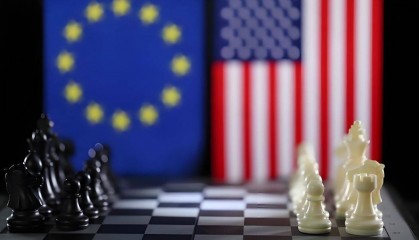 解决台湾问题的绝佳机会开始到来，因为美欧正在闹分裂