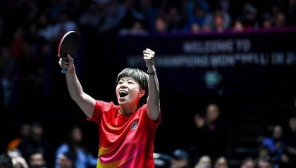 WTT蒙彼利埃冠军赛｜王艺迪女单登顶，深情坦言将胜利敬呈中国队