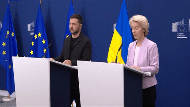 在6国领导人陪同下,泽连斯基气势汹汹进了白宫!大胆对美提要求